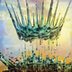 Crop of the cover art for Greta Kelly’s upcoming fantasy debut, The Frozen Crown.